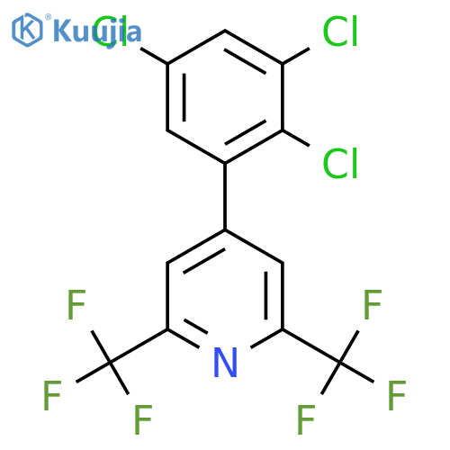 2,6-Bis(trifluoromethyl)-4-(2,3,5-trichlorophenyl)pyridine structure