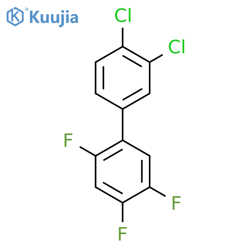 3',4'-Dichloro-2,4,5-trifluoro-biphenyl structure
