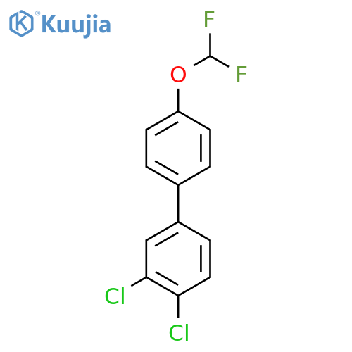 3,4-Dichloro-4'-difluoromethoxy-biphenyl structure