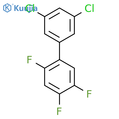 3',5'-Dichloro-2,4,5-trifluoro-biphenyl structure