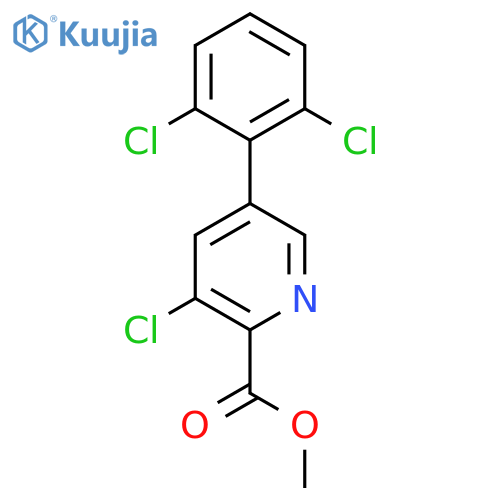 Methyl 3-chloro-5-(2,6-dichlorophenyl)picolinate structure