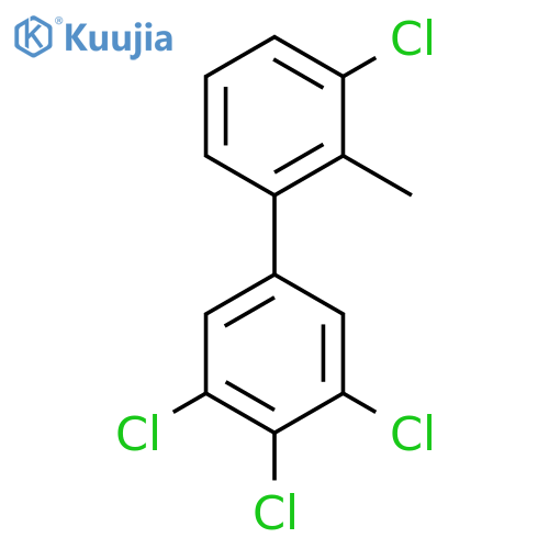 2'-Methyl-3,4,5,3'-tetrachlorobiphenyl structure