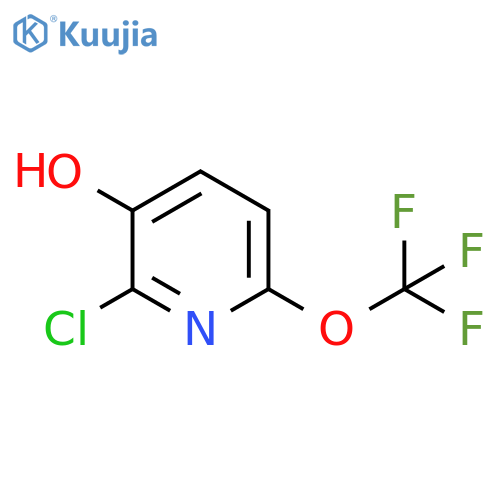 3-Pyridinol, 2-chloro-6-(trifluoromethoxy)- structure