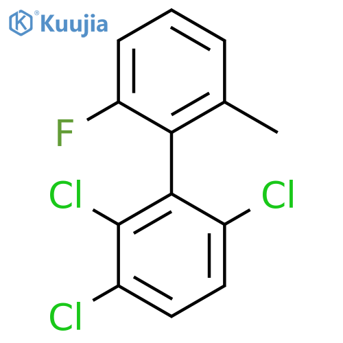 6'-Fluoro-2'-methyl-2,3,6-trichlorobiphenyl structure