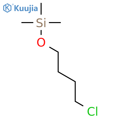 Silane, (4-chlorobutoxy)trimethyl- structure