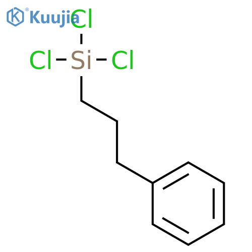 Trichloro(3-phenylpropyl)silane structure