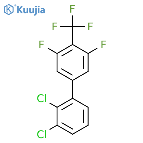 2',3'-Dichloro-3,5-difluoro-4-trifluoromethyl-biphenyl structure