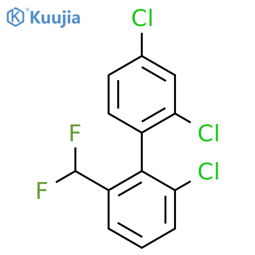 6'-Chloro-2,4-dichloro-2'-difluoromethyl-biphenyl structure