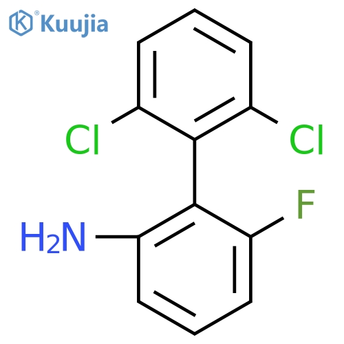 2',6'-Dichloro-6-fluoro-biphenyl-2-ylamine structure