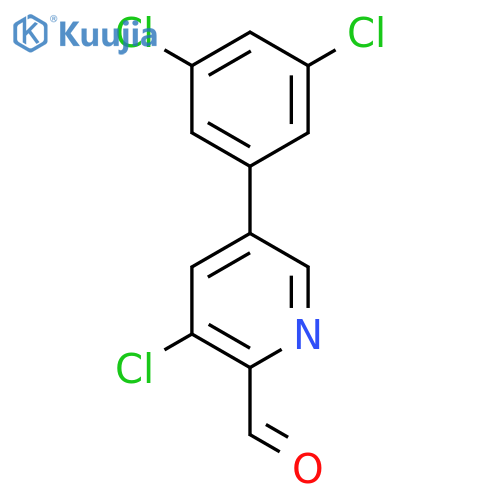 3-Chloro-5-(3,5-dichlorophenyl)picolinaldehyde structure