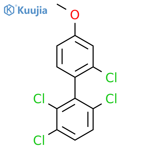 4'-Methoxy-2,3,6,2'-tetrachlorobiphenyl structure