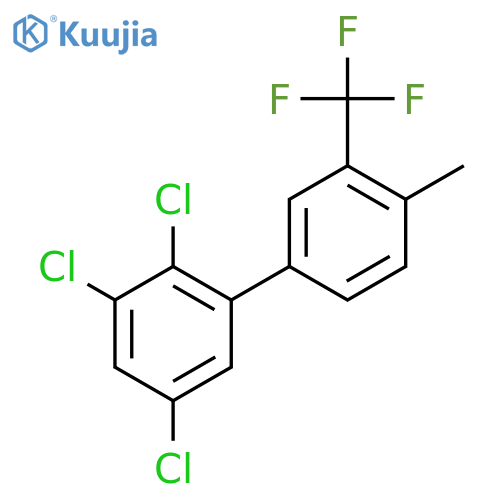 4'-Methyl-2,3,5-trichloro-3'-(trifluoromethyl)biphenyl structure
