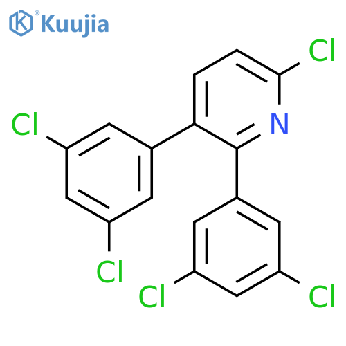 2,3-Bis(3,5-dichlorophenyl)-6-chloropyridine structure