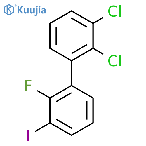 2,3-Dichloro-2'-fluoro-3'-iodo-biphenyl structure