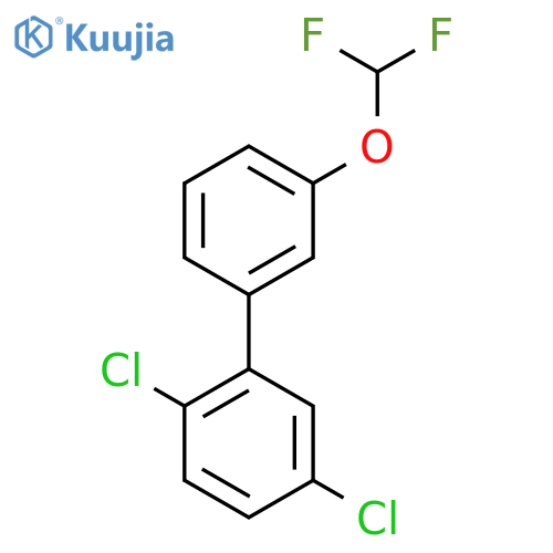 2,5-Dichloro-3'-difluoromethoxy-biphenyl structure
