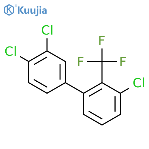 3'-Chloro-3,4-dichloro-2'-trifluoromethyl-biphenyl structure