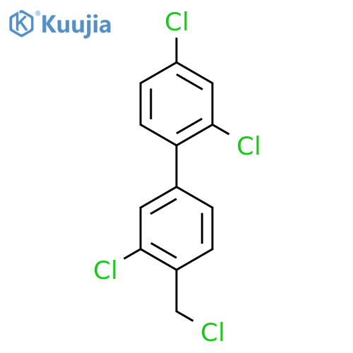3'-Chloro-4'-chloromethyl-2,4-dichloro-biphenyl structure