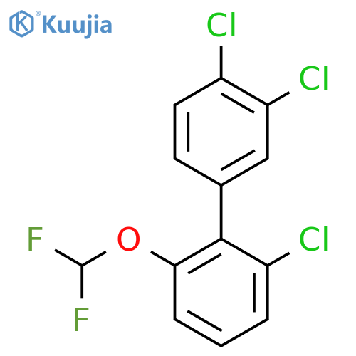 6'-Chloro-3,4-dichloro-2'-difluoromethoxy-biphenyl structure