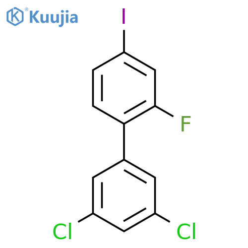 3,5-Dichloro-2'-fluoro-4'-iodo-biphenyl structure