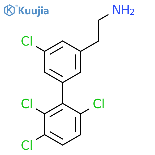 5,2',3',6'-Tetrachlorobiphenyl-3-ethylamine structure
