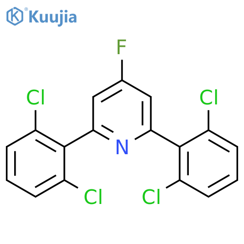 2,6-Bis(2,6-dichlorophenyl)-4-fluoropyridine structure