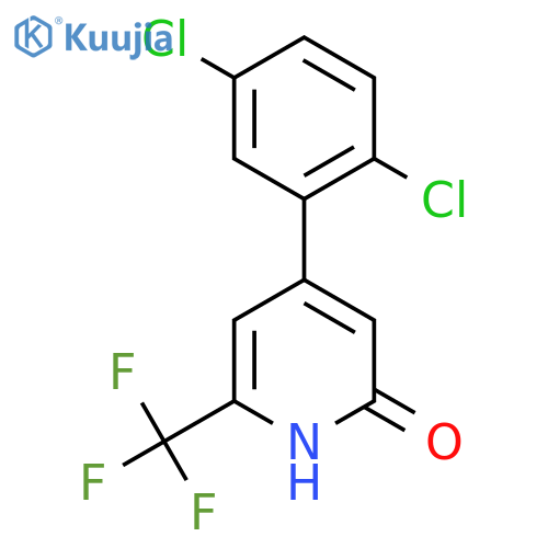 4-(2,5-Dichlorophenyl)-2-hydroxy-6-(trifluoromethyl)pyridine structure