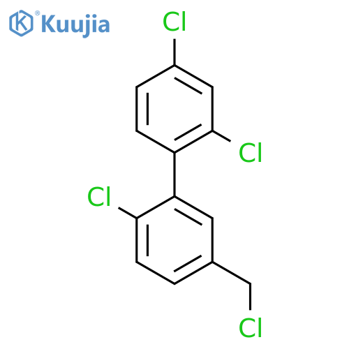 2'-Chloro-5'-chloromethyl-2,4-dichloro-biphenyl structure