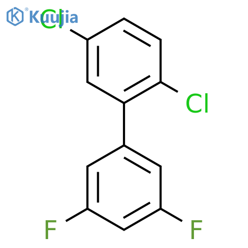 2',5'-Dichloro-3,5-difluoro-biphenyl structure