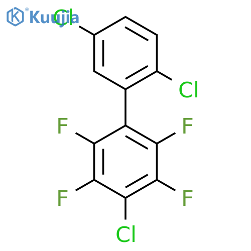 4-Chloro-2',5'-dichloro-2,3,5,6-tetrafluoro-biphenyl structure