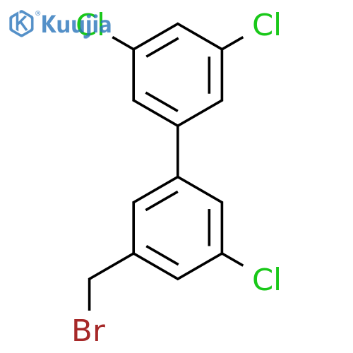 3'-Bromomethyl-5'-chloro-3,5-dichloro-biphenyl structure