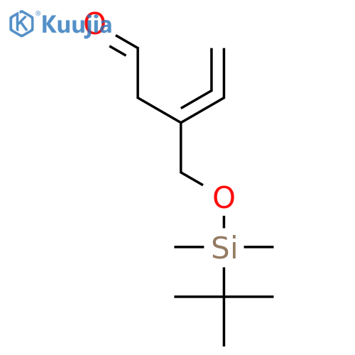 3,4-Pentadienal, 3-[[[(1,1-dimethylethyl)dimethylsilyl]oxy]methyl]- structure