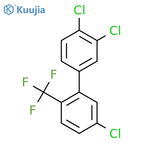 5'-Chloro-3,4-dichloro-2'-trifluoromethyl-biphenyl structure