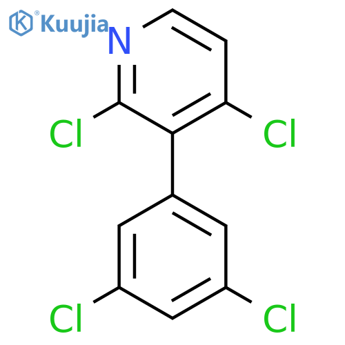 2,4-Dichloro-3-(3,5-dichlorophenyl)pyridine structure