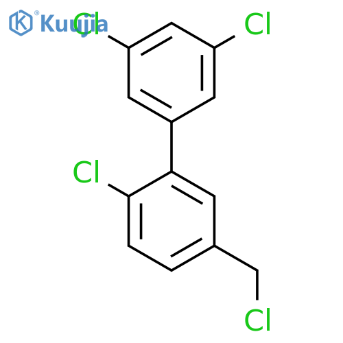 2'-Chloro-5'-chloromethyl-3,5-dichloro-biphenyl structure