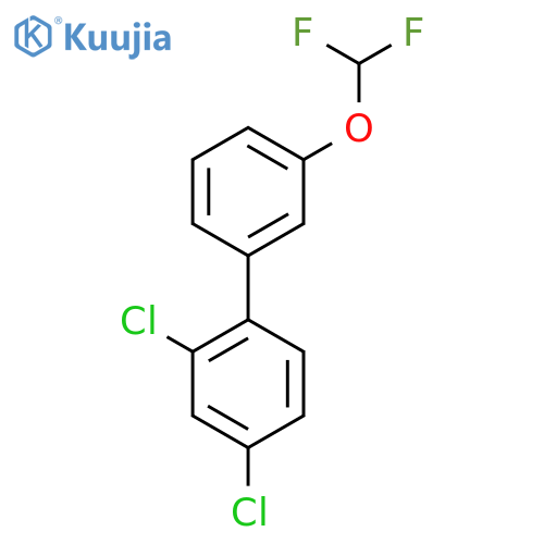 2,4-Dichloro-3'-difluoromethoxy-biphenyl structure