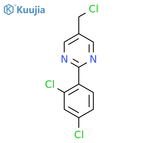 5-(Chloromethyl)-2-(2,4-dichlorophenyl)pyrimidine structure