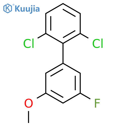 2,6-Dichloro-5'-fluoro-3'-methoxy-biphenyl structure