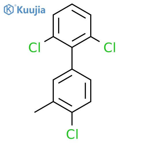 4'-Chloro-2,6-dichloro-3'-methyl-biphenyl structure
