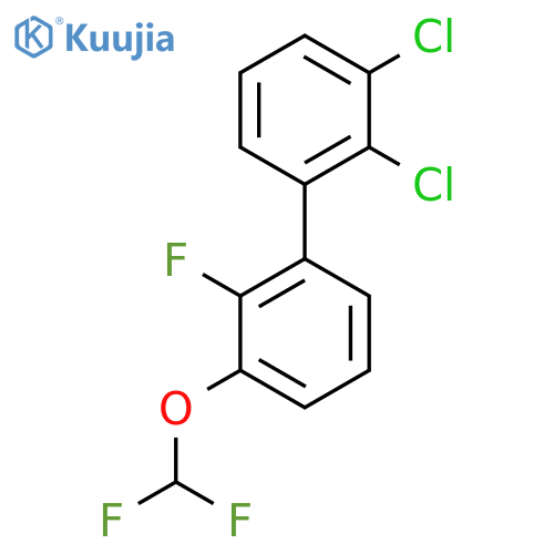2,3-Dichloro-3'-difluoromethoxy-2'-fluoro-biphenyl structure
