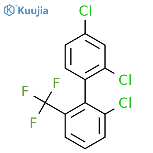 6'-Chloro-2,4-dichloro-2'-trifluoromethyl-biphenyl structure
