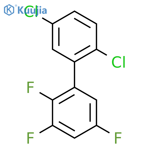 2',5'-Dichloro-2,3,5-trifluoro-biphenyl structure