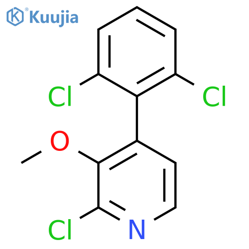 2-Chloro-4-(2,6-dichlorophenyl)-3-methoxypyridine structure
