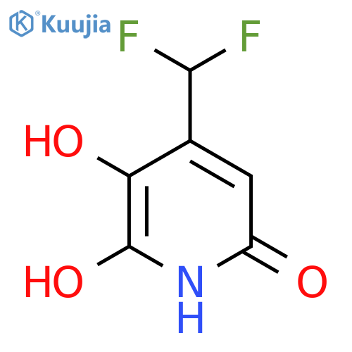 4-(Difluoromethyl)-2,3,6-trihydroxypyridine structure