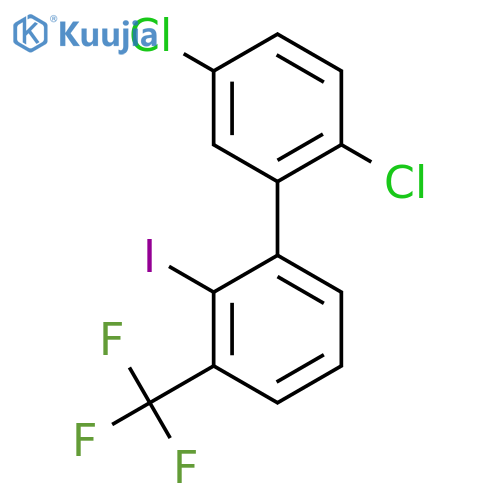 2,5-Dichloro-2'-iodo-3'-trifluoromethyl-biphenyl structure