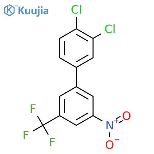 3,4-Dichloro-5'-nitro-3'-trifluoromethyl-biphenyl structure