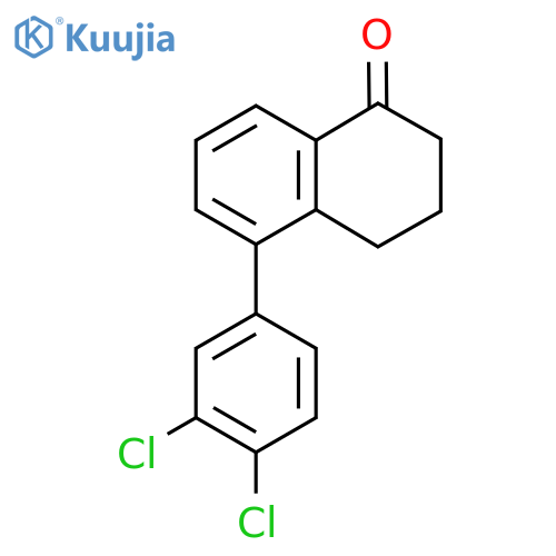 5-(3,4-Dichlorophenyl)-1-tetralone structure