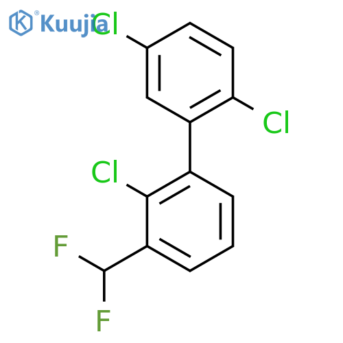 2'-Chloro-2,5-dichloro-3'-difluoromethyl-biphenyl structure