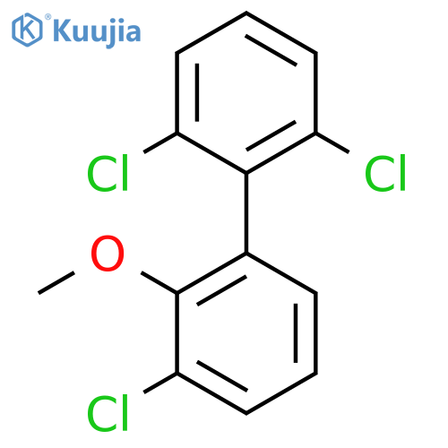 3'-Chloro-2,6-dichloro-2'-methoxy-biphenyl structure