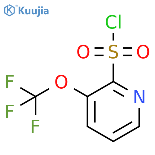 3-(Trifluoromethoxy)pyridine-2-sulfonyl chloride structure