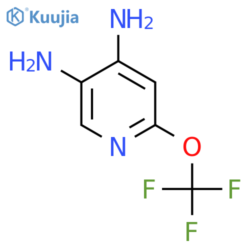 6-(Trifluoromethoxy)pyridine-3,4-diamine structure